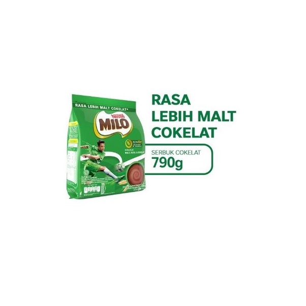 

Milo Activ-Go Minuman Coklat Pouch 790 Gr