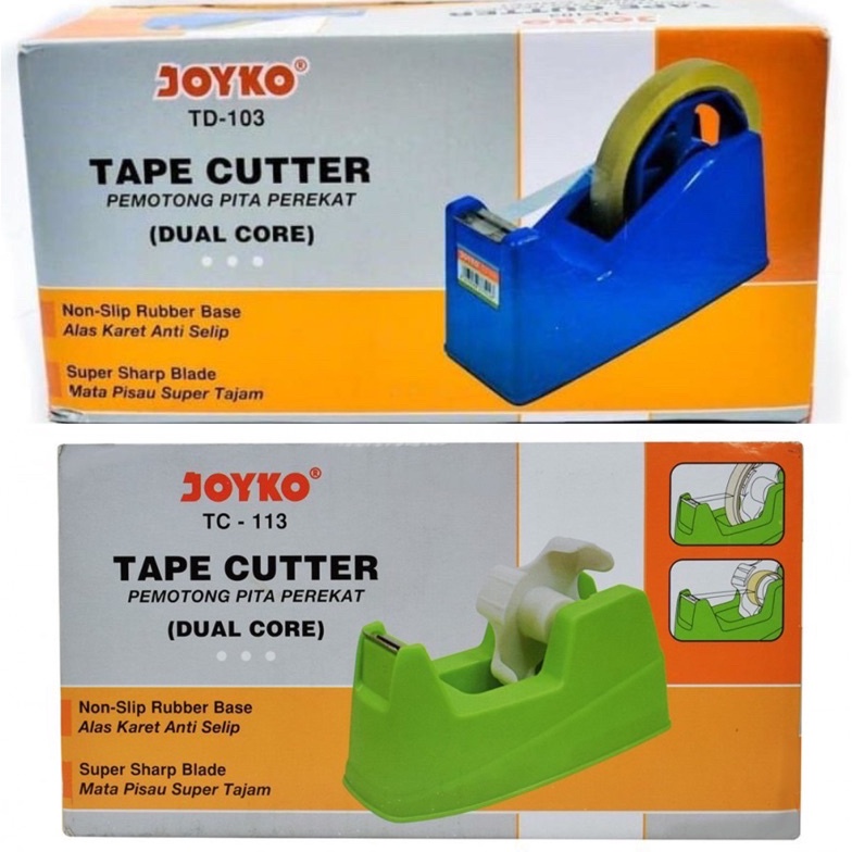 

Best Tape Dispenser Tempat Isolasi 1inchi 0.5inchi JOYKO TD-103 / TC-113 S80