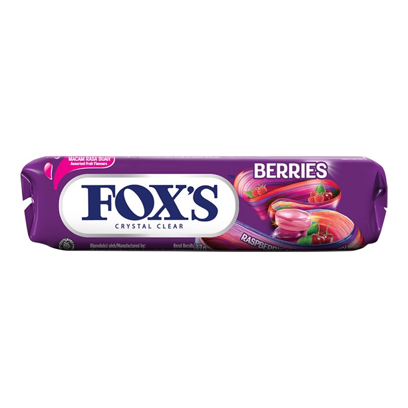 

Fox's Berries Stick Permen Rasa Buah 37 g