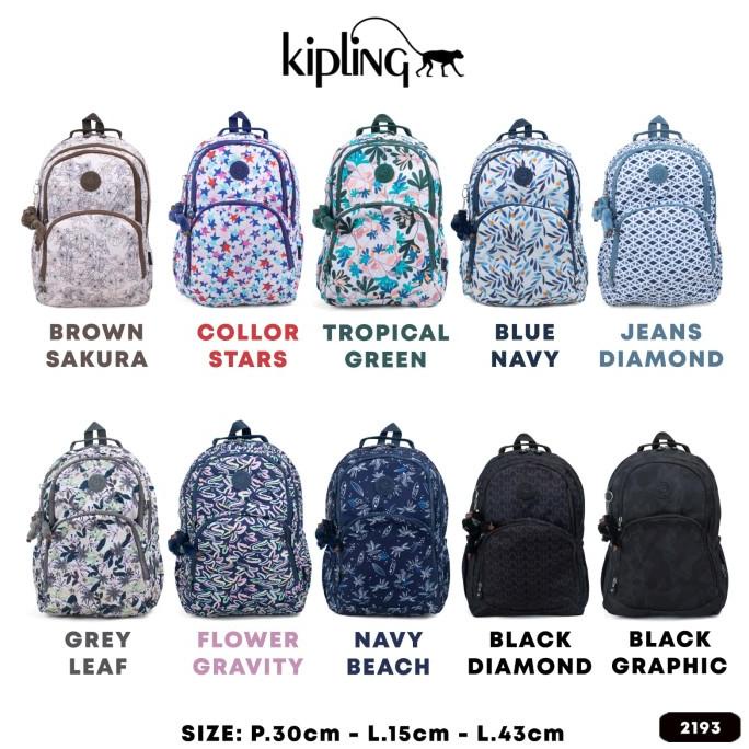 TAS RANSEL KIPLING MOTIF - TAS LAPTOP BACKPACK SEKOLAH UKURAN BESAR RANTIHILMA6