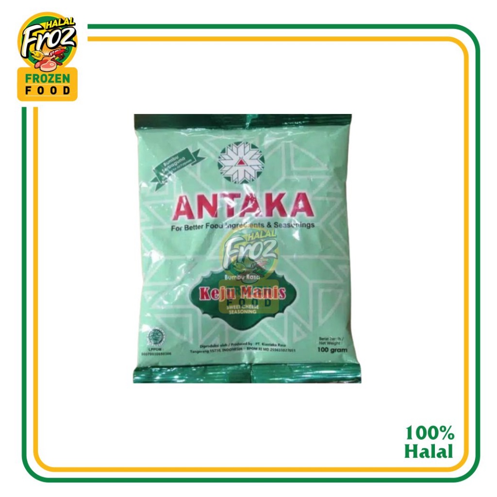 

Bumbu Tabur Keju Manis Antaka 100 gr HFPRS