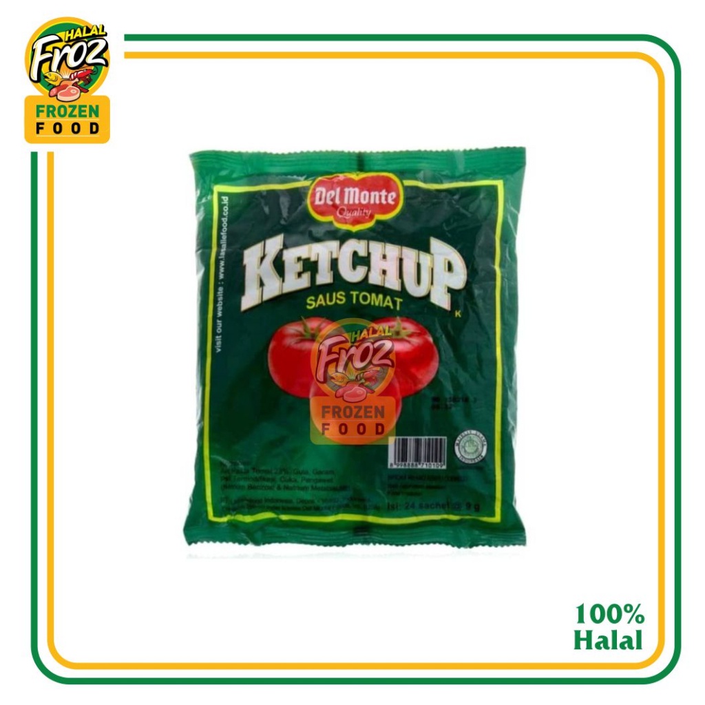 

Saus Tomat Delmonte Kemasan 24 Sachet HFPRS