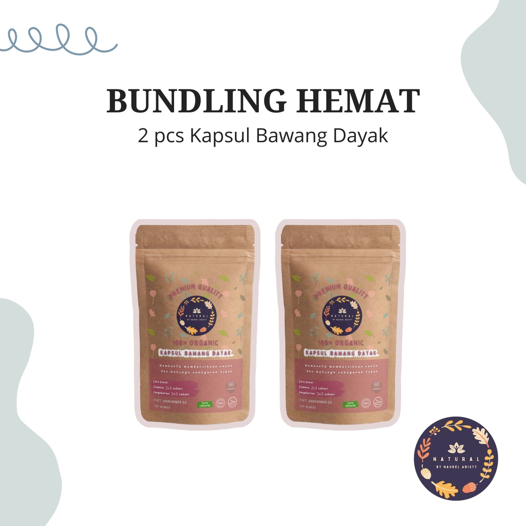 

(BUNDLING HEMAT) 2 pcs Kapsul Dayak