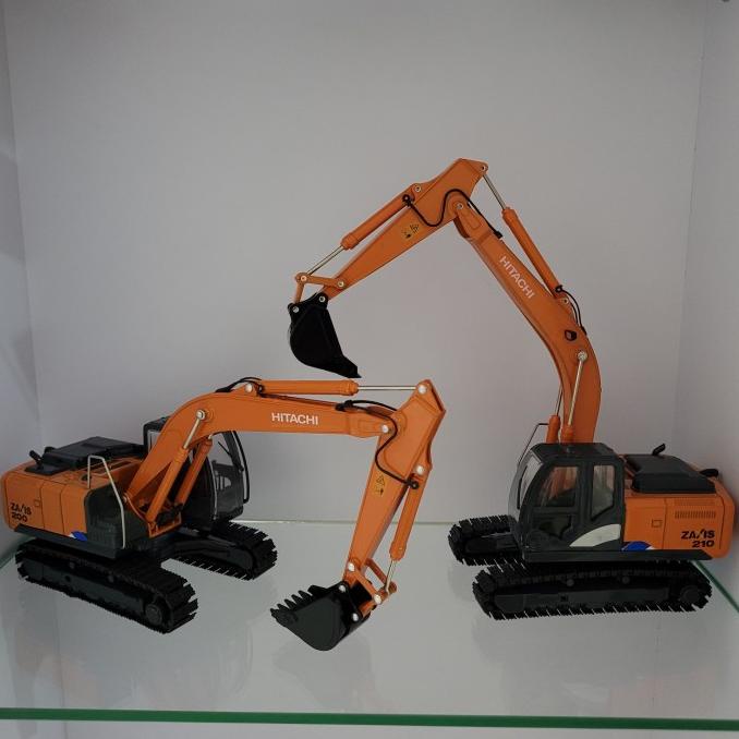 Miniatur Diecast Excavator Alat Berat Hitachi Zaxis