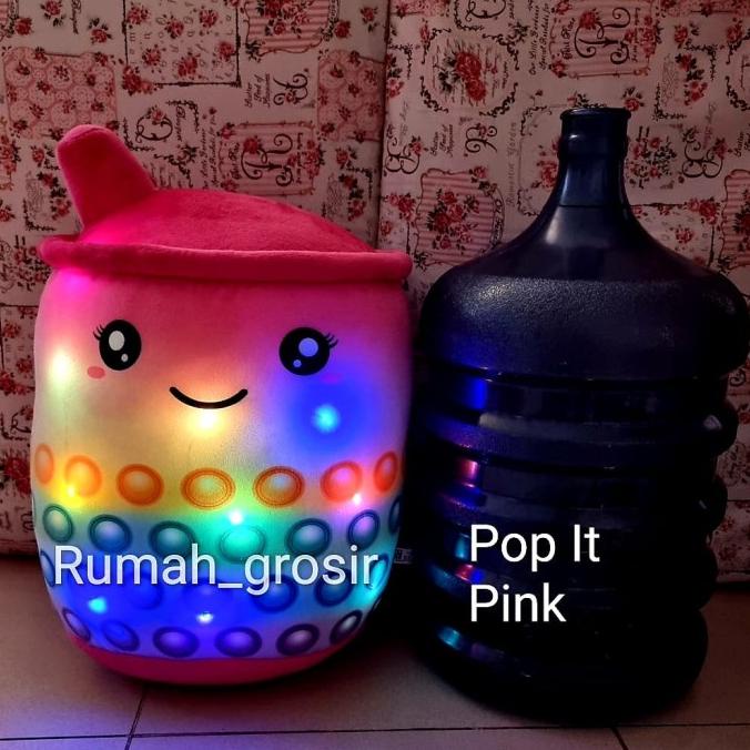 Boneka Boba Led Bubble Galaxy Rainbow Pop It Valentine Ukuran Jumbo