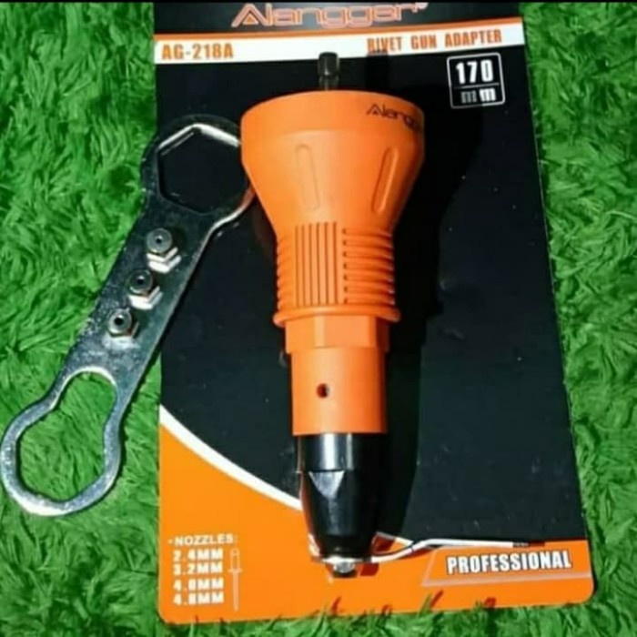 Tembakan paku ripet - adapter tang paku ribet otomatis - baja ringan