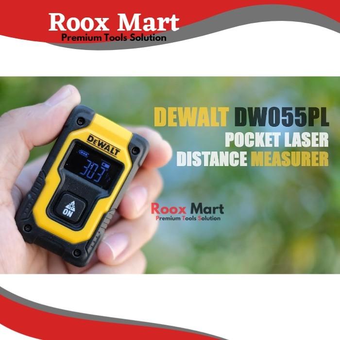Pocket Laser Distance Measurer Dewalt DW055PL Meteran Leser 16M Best Seller