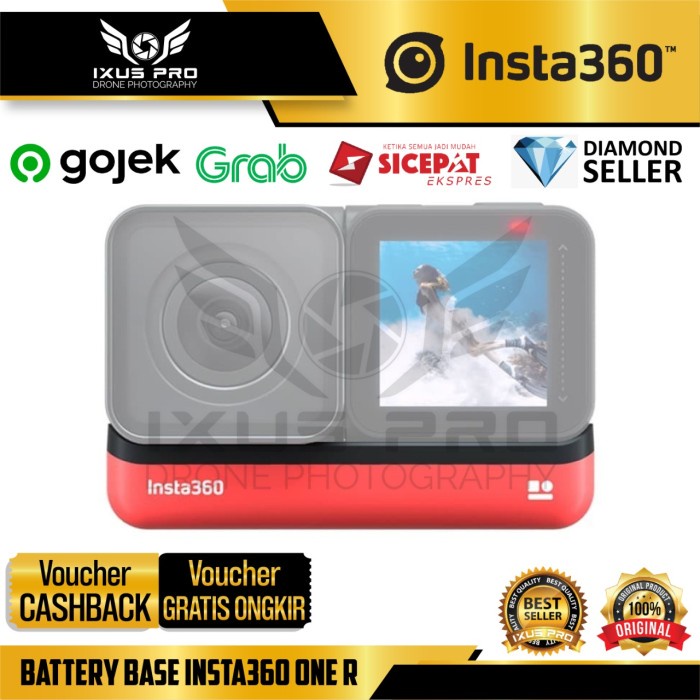 Terlaris Battery Base Insta360 One R Insta 360 One R