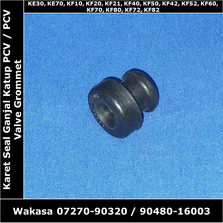 Seal Karet Grommet PCV Valve Toyota Kijang Kotak Doyok 5K KF21 Wakasa 90480-16003 PCV Valve Grommet 