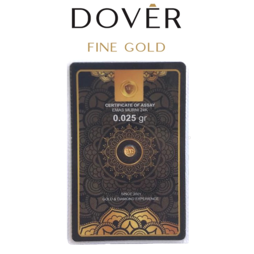 Buruan BelanjaNn4N8 Logam Mulia Emas MiniGold Mini Gold 0.025 gram Black Series 24K Bisa Tukar Antam