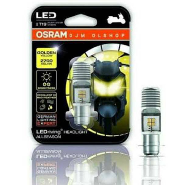 BEST SELLER LAMPU OSRAM LED VARIO 125 BEAT ECO 2015-2019 T19 H6 M5 K1 YELLOW - 7735CW