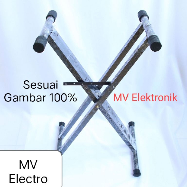 TERMURAH Stand Double Keyboard / Kaki Keyboard Double / Stand Piano