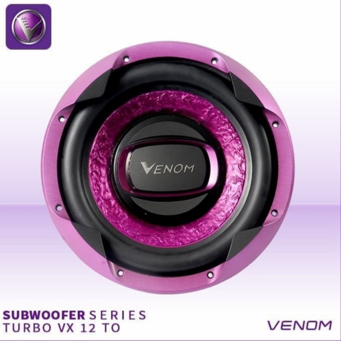 Subwoofer Venom Turbo VX 12 TO / Subwoofer Venom 12 Inch star