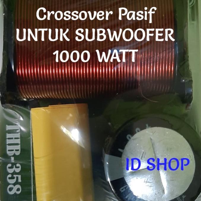 Crossover Pasif SUBWOOFER 1000W krosoper Pasif SUB WOFER 1000Watt