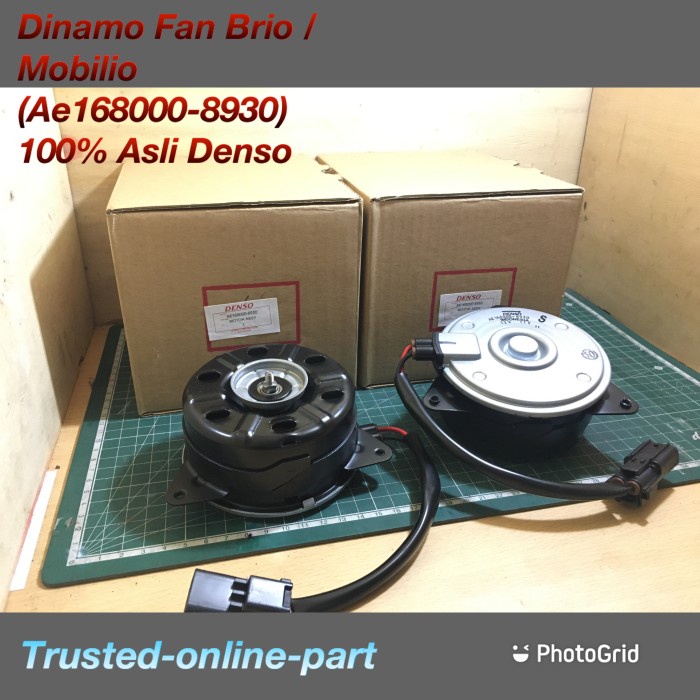 Motor Fan Brio Mobilio 100% Asli Denso best buy