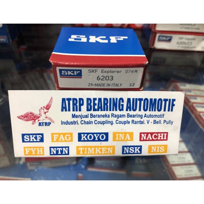 BALL BEARING 6203 SKF terpopuler