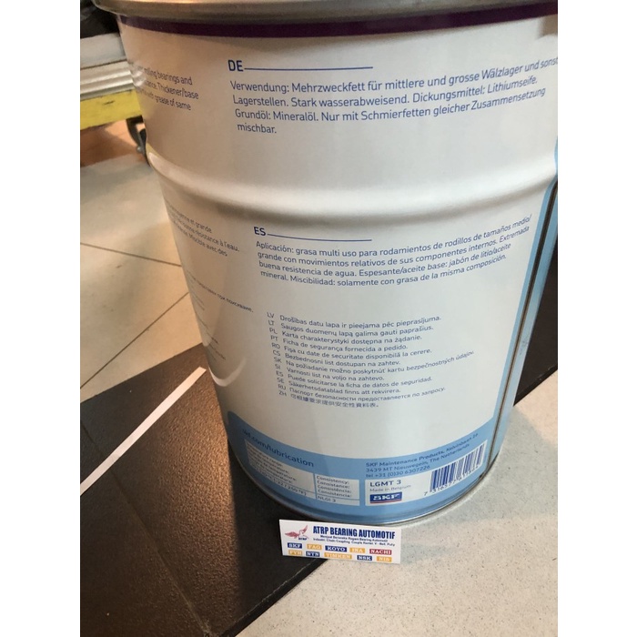 GREASE BEARING / GEMUK BEARING LGMT 3/18 SKF GENERAL PURPOSE terpopuler