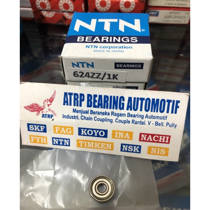 BALL BEARING 624 ZZ NTN JAPAN 4X13X5 terpopuler