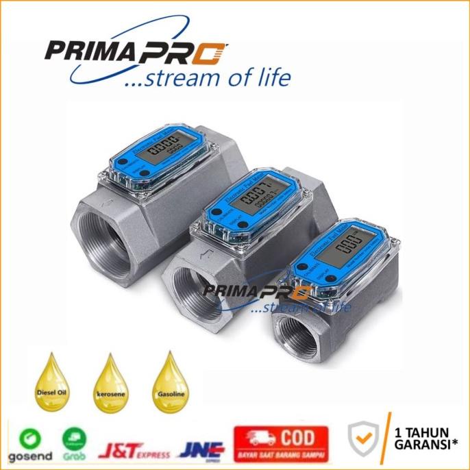 Flow Meter Solar Digital Flow Meter Bbm Digital 2 Inch Digital Turbine