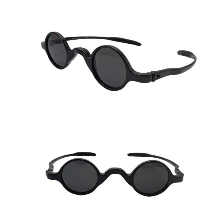 kacamata bulat antik lensa polarized