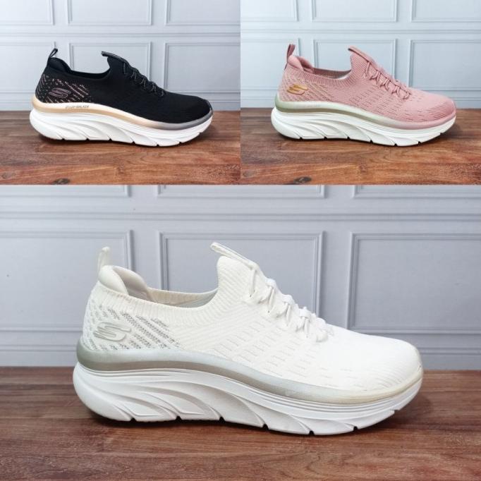 sepatu skechers d'lux walker original skechers wanita