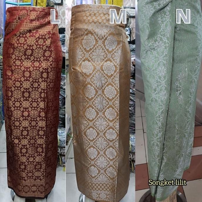 Rok Lilit Songket / Rok Setelan Kebaya Lilit / Rok Songket