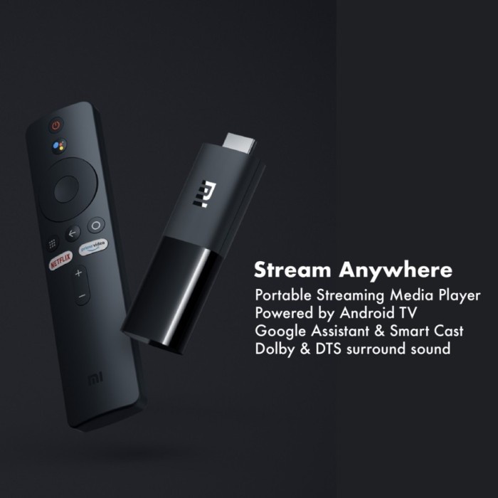 Terlaris Xiaomi Mi Tv Stick 4K Android 11 Smart Tv Full Hd Quadcore Dongle Hdmi