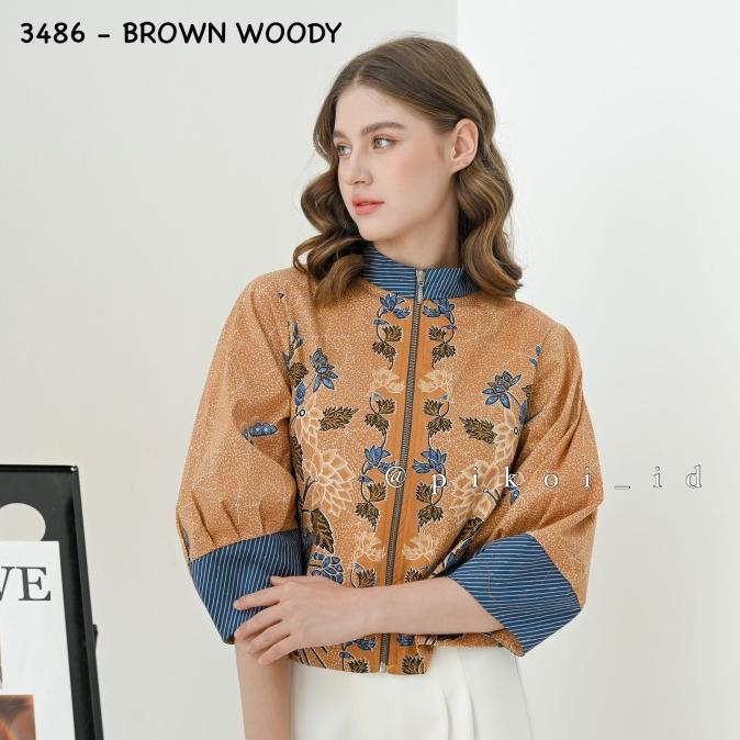 Outer Batik / Blazer Batik wanita / bolero wanita kantor / kerja 135