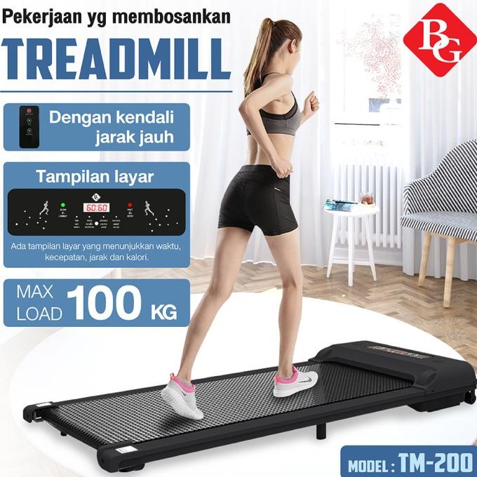 Treadmill Elektrik Treadmil Listrik Walking Pad Running Pad TM-200