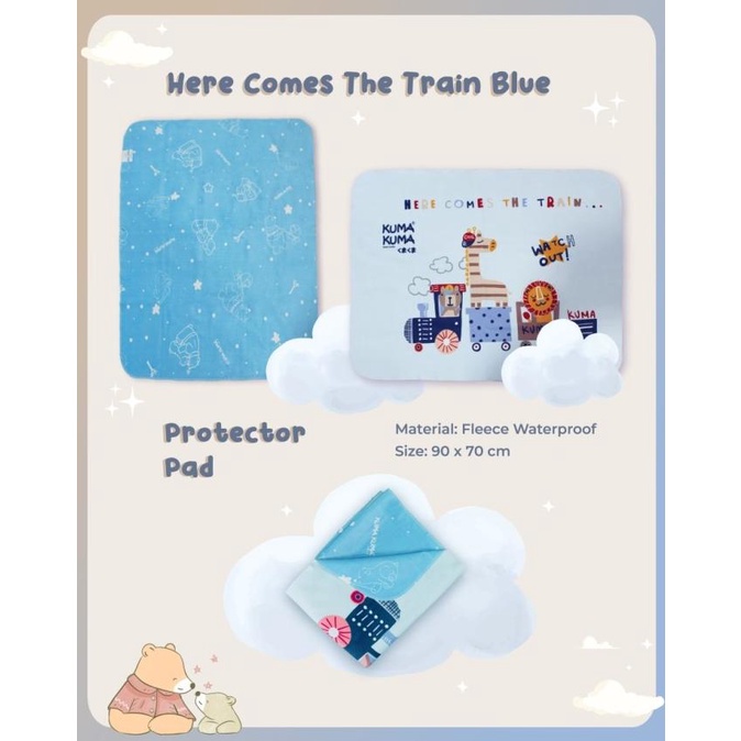 SALE Kuma Kuma Protector Pad - Perlak Bayi Waterproof Termurah