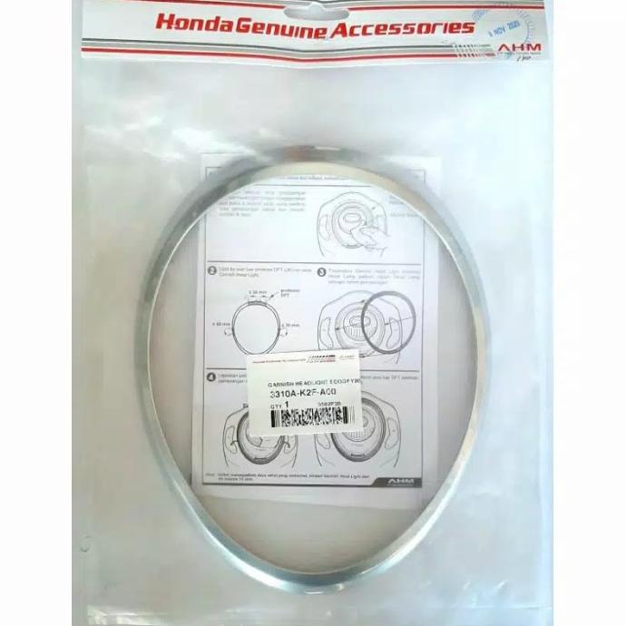 GARNIS LAMPU DEPAN HONDA SCOOPY 2021