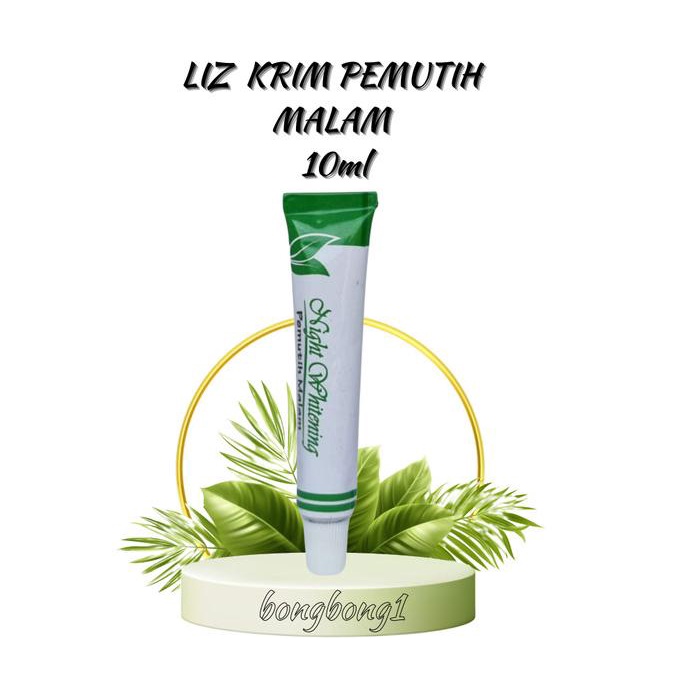 Liz Skincare Night Whitening Pemutih Malam / Salep Flek Bandel / Salep