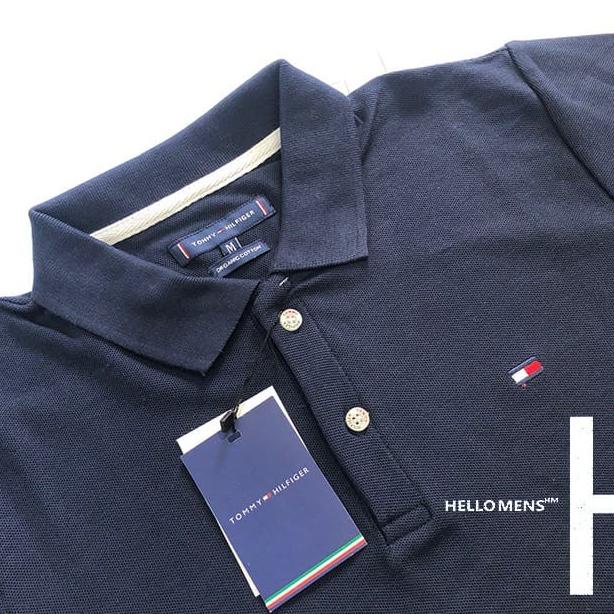 Polo Shirt Pria Kaos Berkerah Kaos Polo Branded Kaos Merah