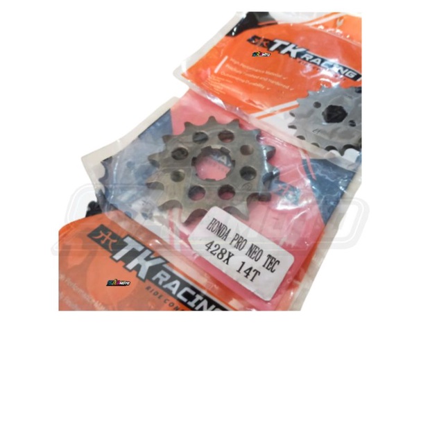 GER GEAR DEPAN TK RACING 428 x 14 15 16 17 GL MEGAPRO TIGER CBR VERZA SONIC