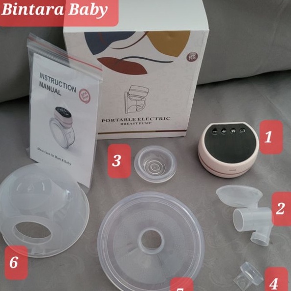 [M-Q➲♡13) Sparepart Pompa Asi Wearable Handsfree Portable Breast pump Hands free Valve / MZ 610, Val