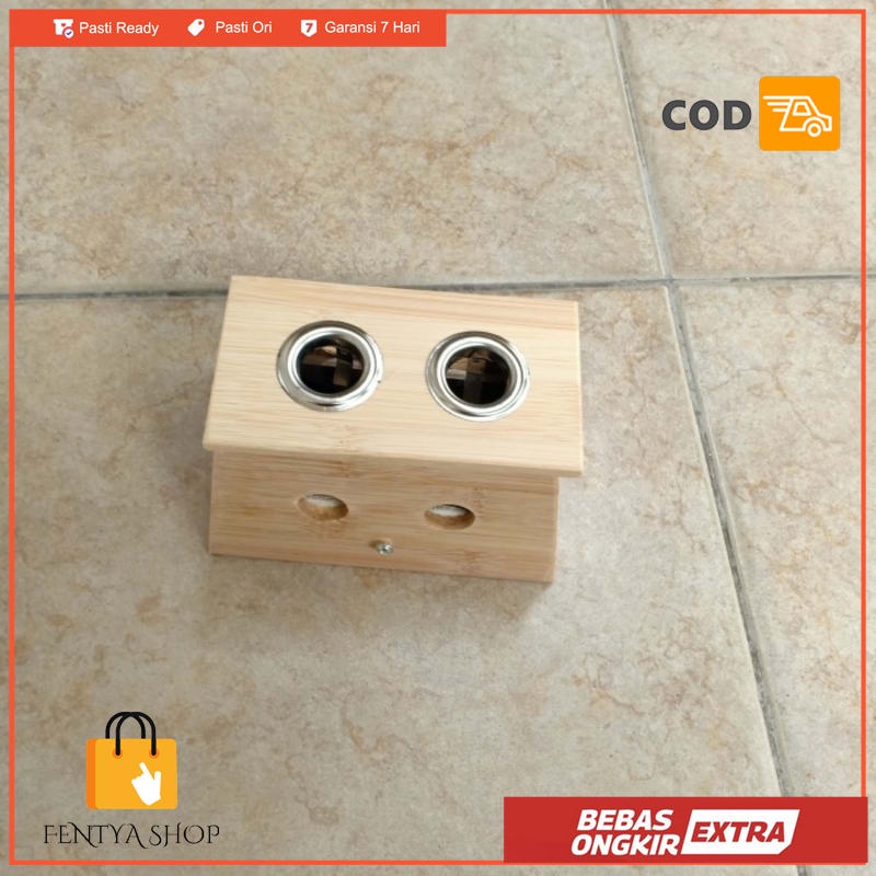 kotak moksa 2 lubang dudukan moxibustion moxa tcm ai jiu he