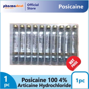 Dental Posicain Articaine 4% Setara Septocaine Carpul Citoject