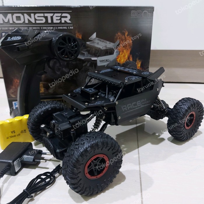 MOBIL REMOTE KONTROL, RC ROCK CRAWLER SERI MONSTER