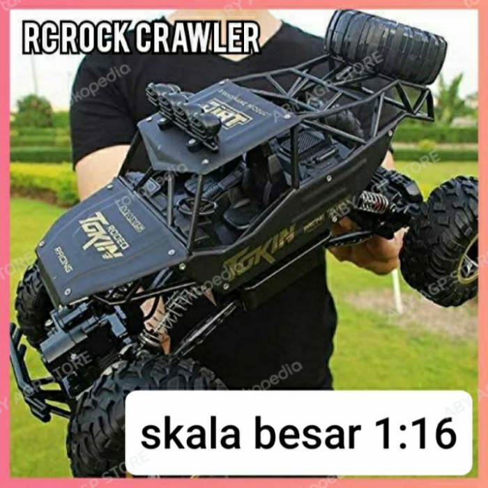RC Rock Crawler Offroad Truck skala 1:16 Mobil Remote Control
