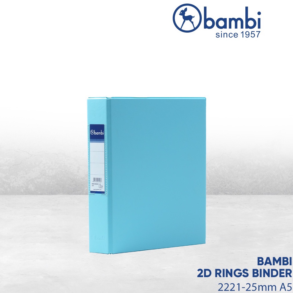 

(JXD ☛➤> Bambi Ring Binder D-Type 2 Ring A5 / Binder Photocard - 2221 / Binder A5 / Ring Binder A5 / paliing.laris.!