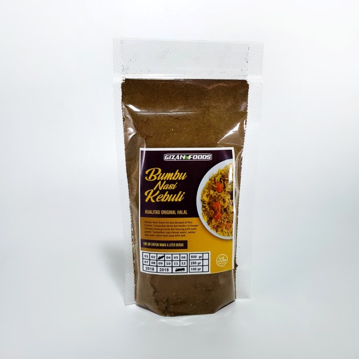 

Bumbu Nasi Kebuli Arab Premium 1 Kg
