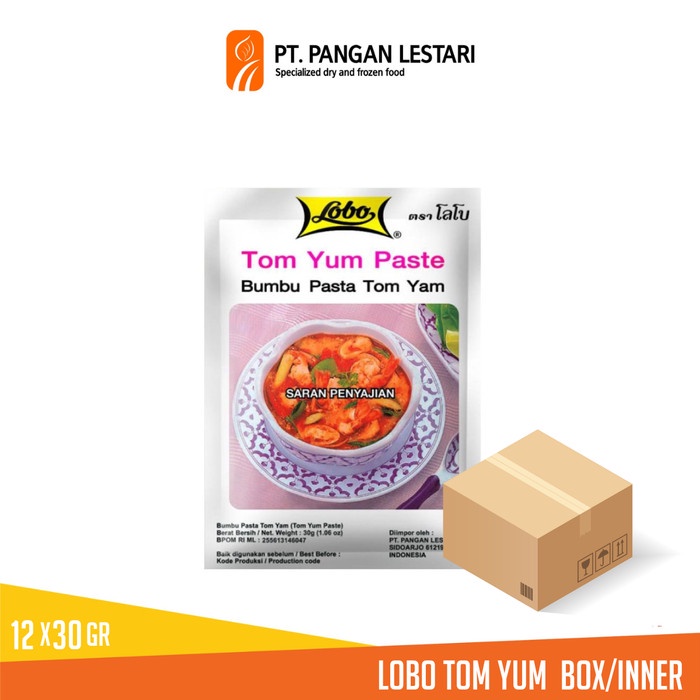 

Lobo Tomyum Paste (1 Box )
