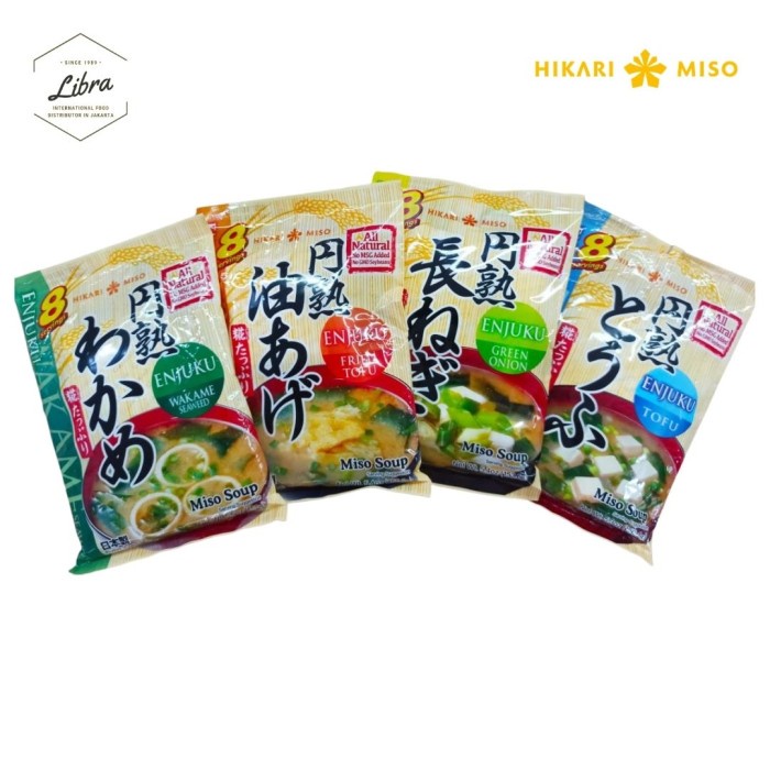 

Hikari Miso Enjuku Green Union/ Ori Jepang/ Miso Soup Instan