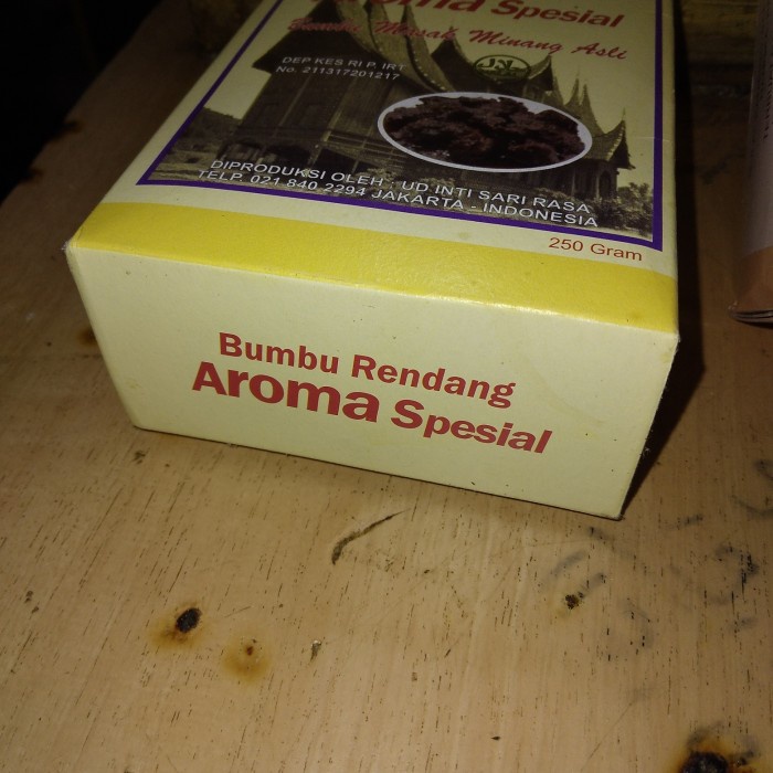 

Bumbu Rendang Aroma Spesial 250 Gram