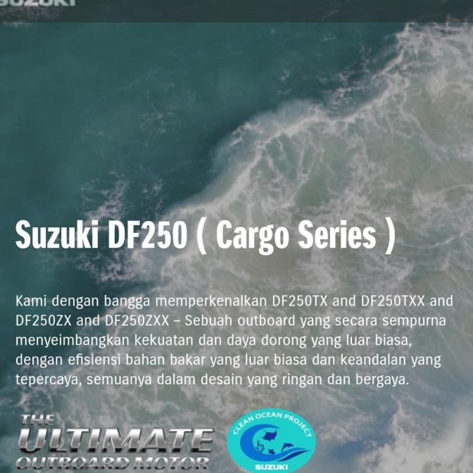 Suzuki Outboard 250Pk Mesin Tempel 4Tak 250Tx 250Txx 250Zx 250Xx