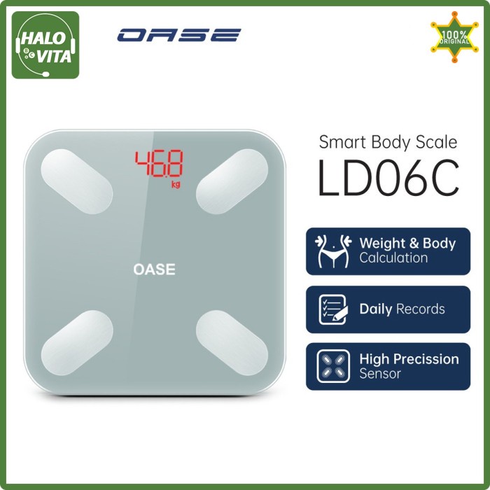 Terlaris Smart Body Scale Oase Ld06C - Garansi Resmi Original