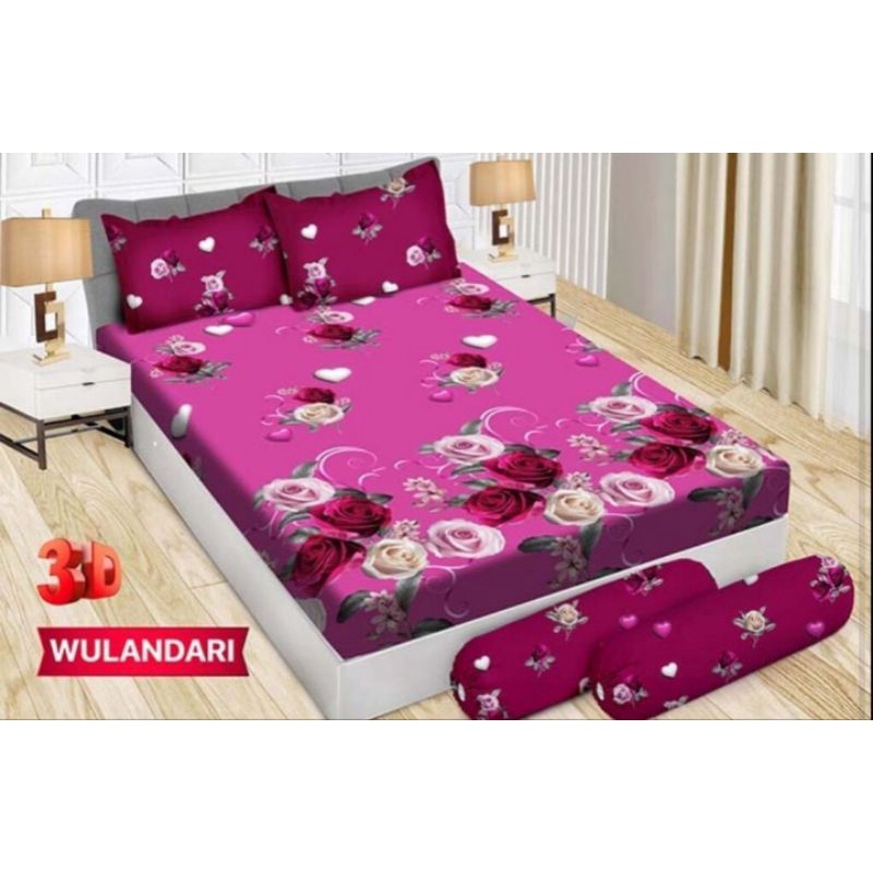 Sprei Bonita UK 180x200cm Motif Bunga/ Sprei Bonita Motif Bunga