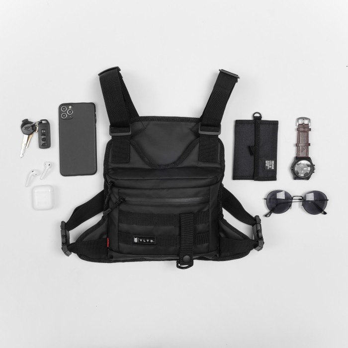 Yltd Tas Dada Pria Tactical Waterproof Chest Bag Outdoor Original
