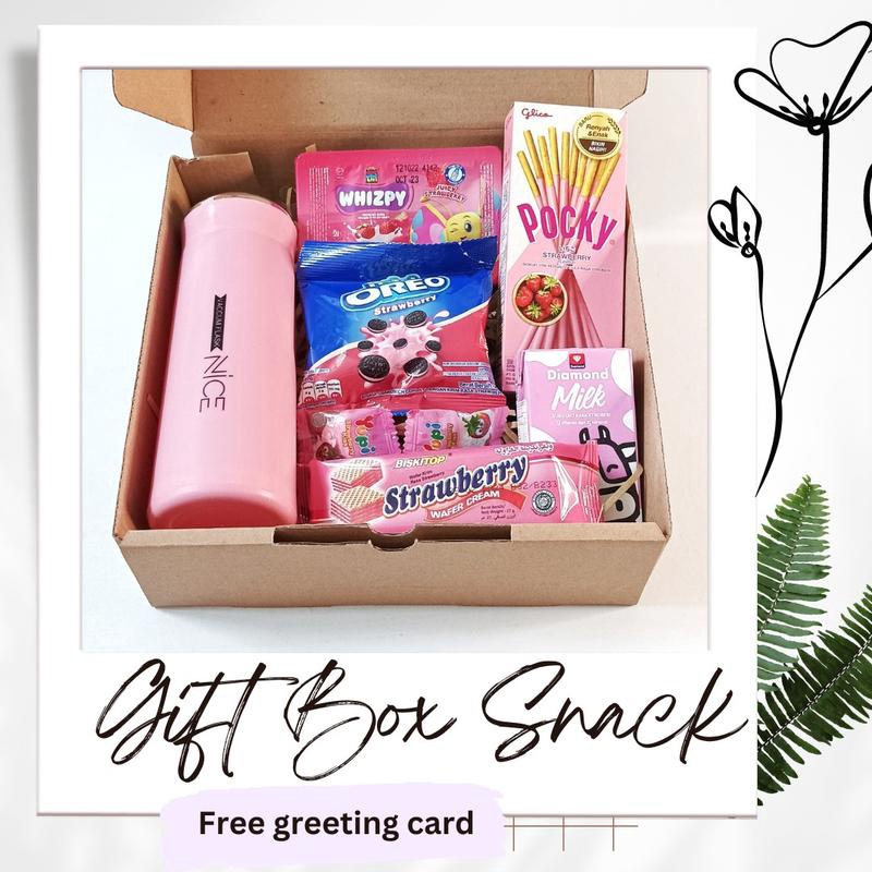 

TDNK0051 Gift Box snack hampers ultah kado graduation annivesary Set Hadiah