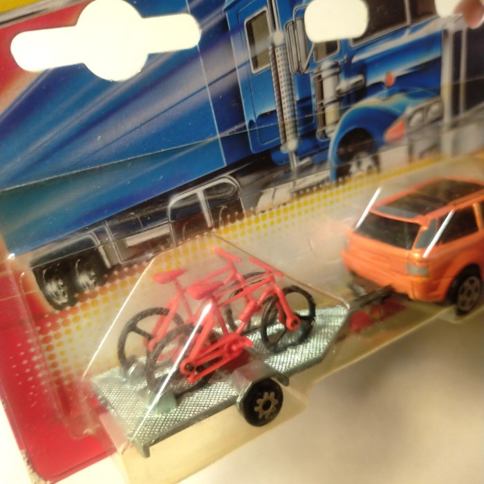 HOT SALE DIECAST MAJORETTE COLLECTION RANGE ROVER STORMER WITH TRAILER BIKE TERMURAH